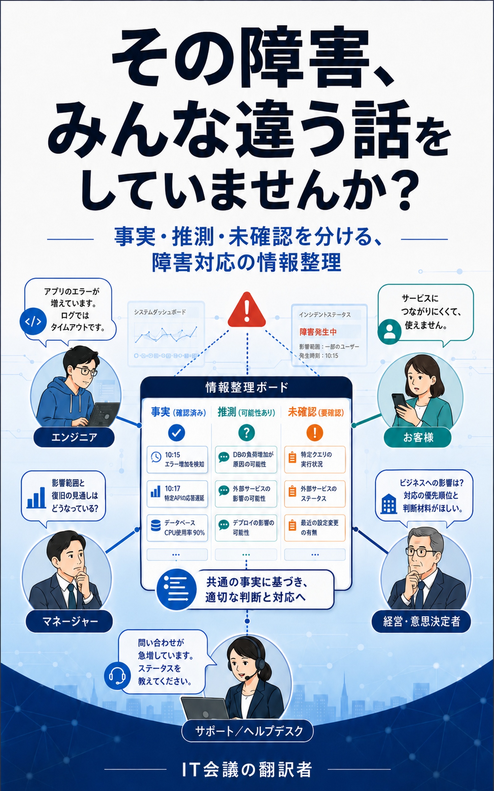 その障害、みんな違う話をしていませんか？ 表紙